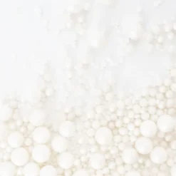 Perles en sucre blanches nacrées 60g