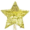 Piñata étoile dorée