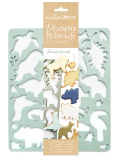 Plaque emporte-pièces multi animaux
