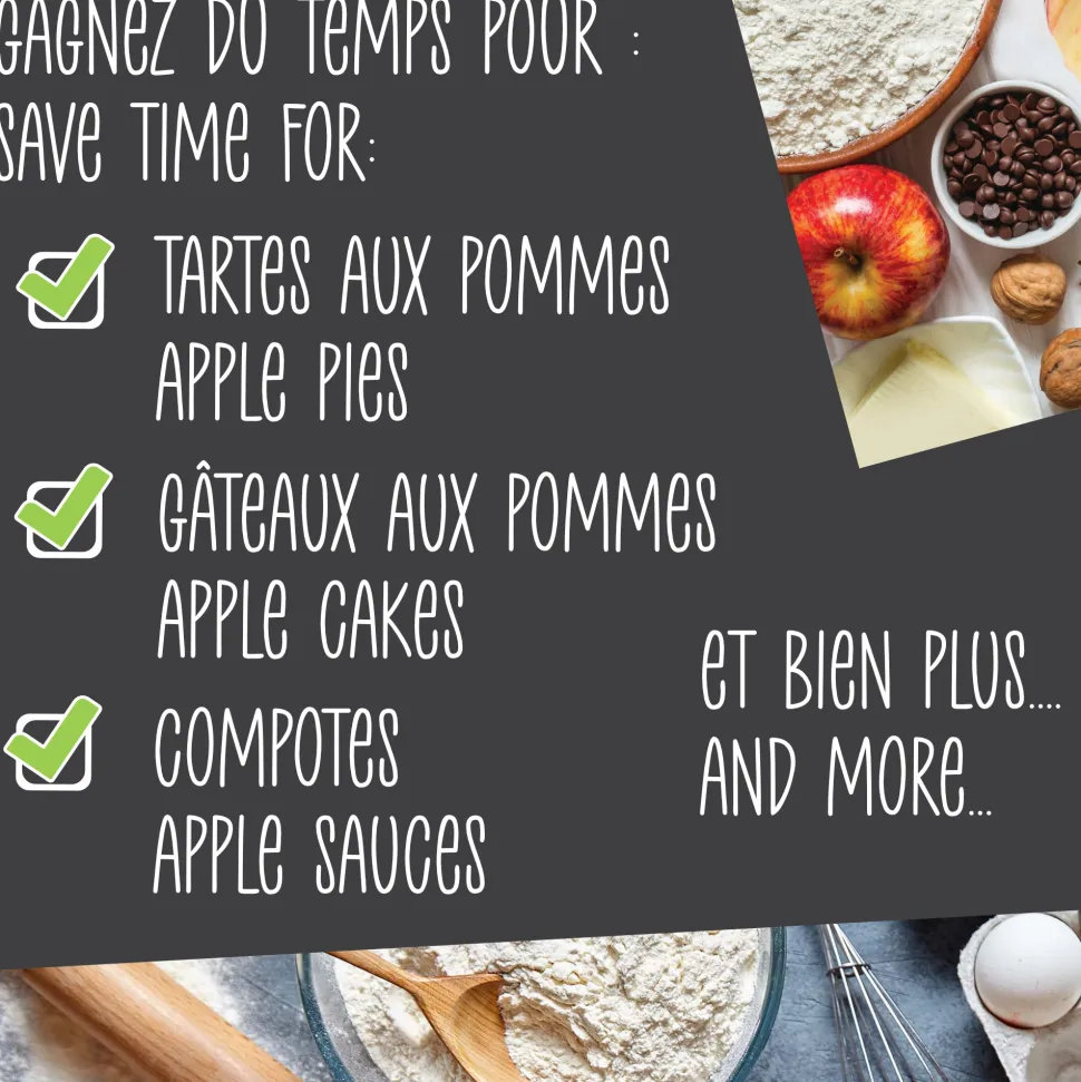Pèle-pomme 3 en 1 Need'it