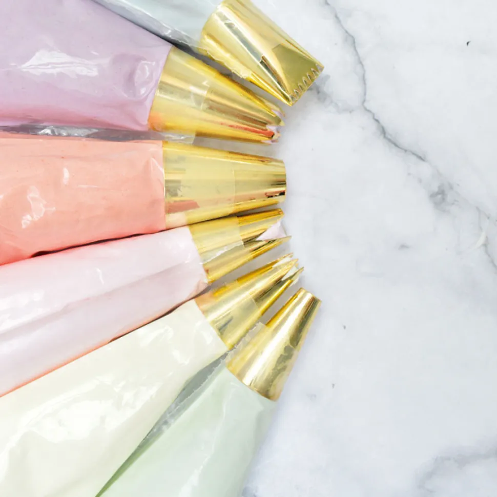 6 poches pâtissières jetables