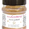 Pot de sucre pailleté OR