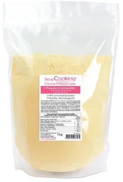Poudre d'amandes blanche extra fine 1Kg