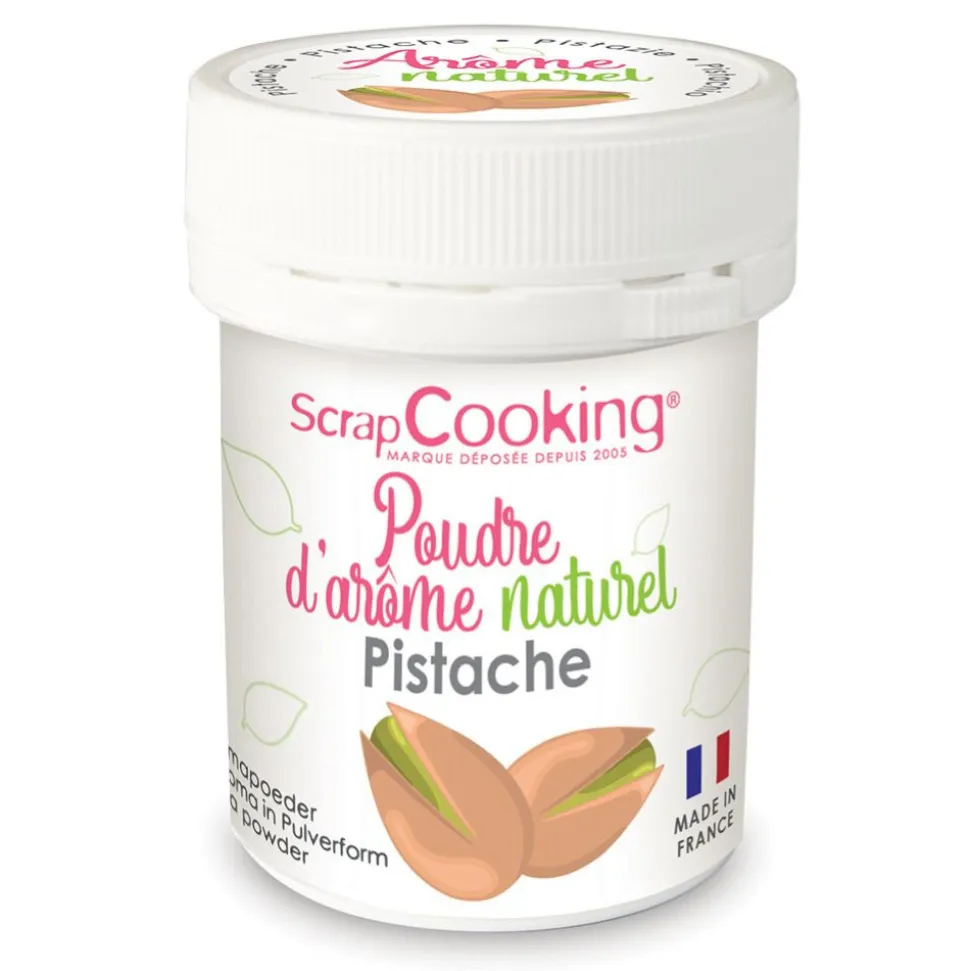 Poudre d'arôme naturel pistache