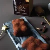 Poudre effet velours cacao scintillante