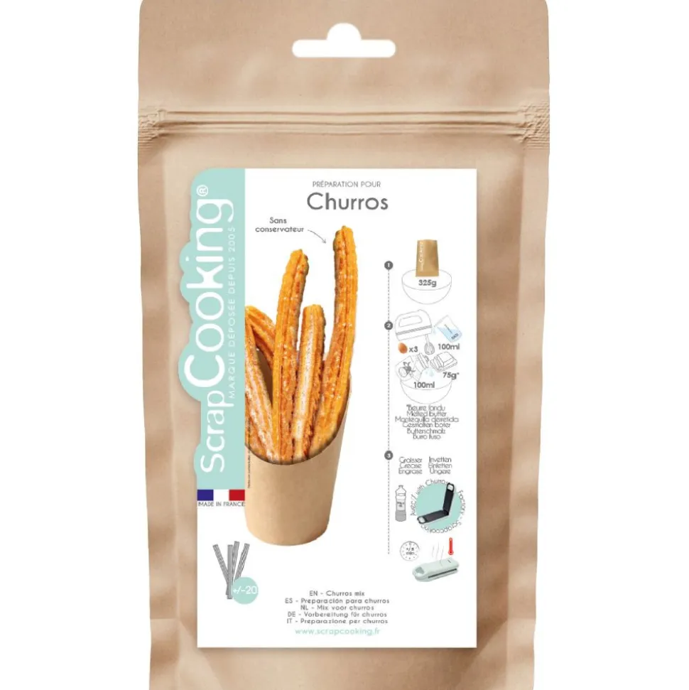 Préparation churros prête à l'emploi
