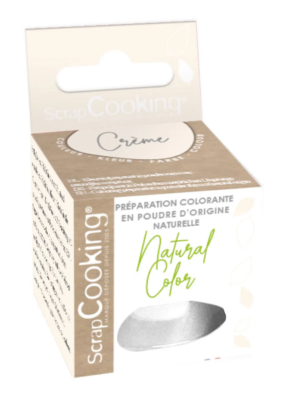 Préparation colorante en poudre - Blanc Crème