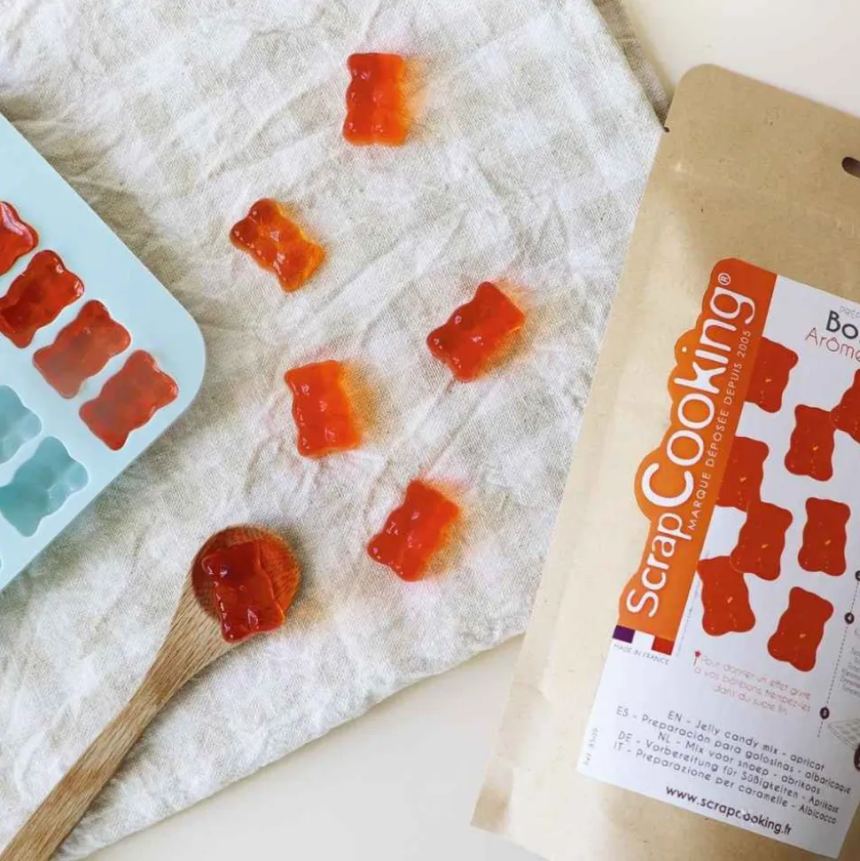 Préparation en poudre pour bonbons abricot maison