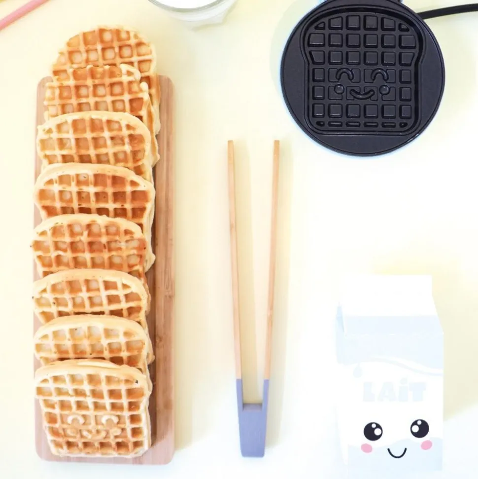 Préparation en poudre pour gaufres kawaii maison