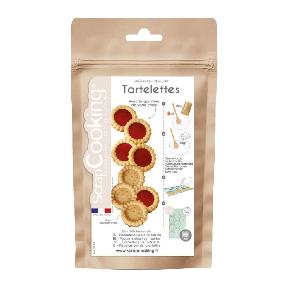 Préparation instantanée pour tartelettes
