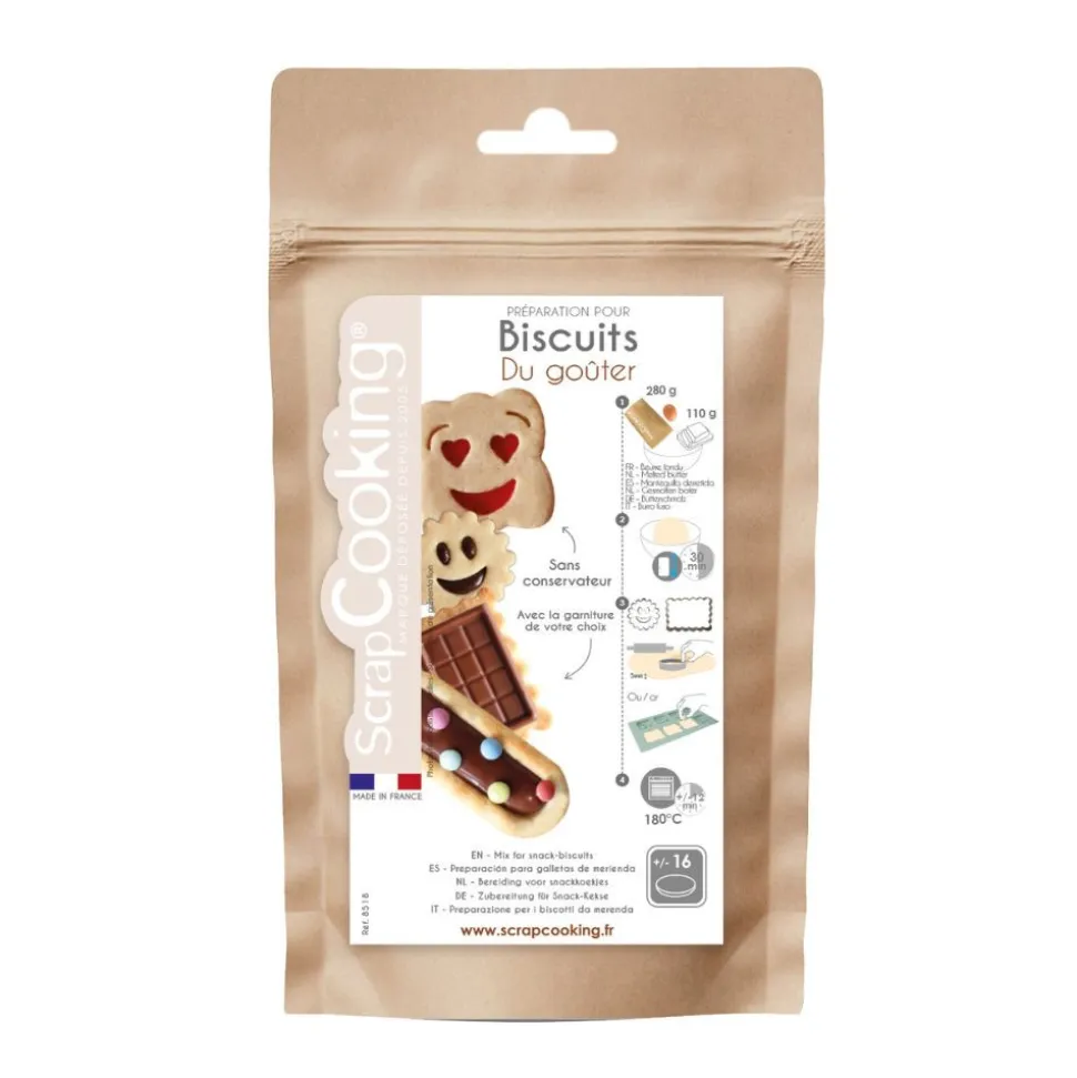 Préparation pour biscuits traditionnels du goûter
