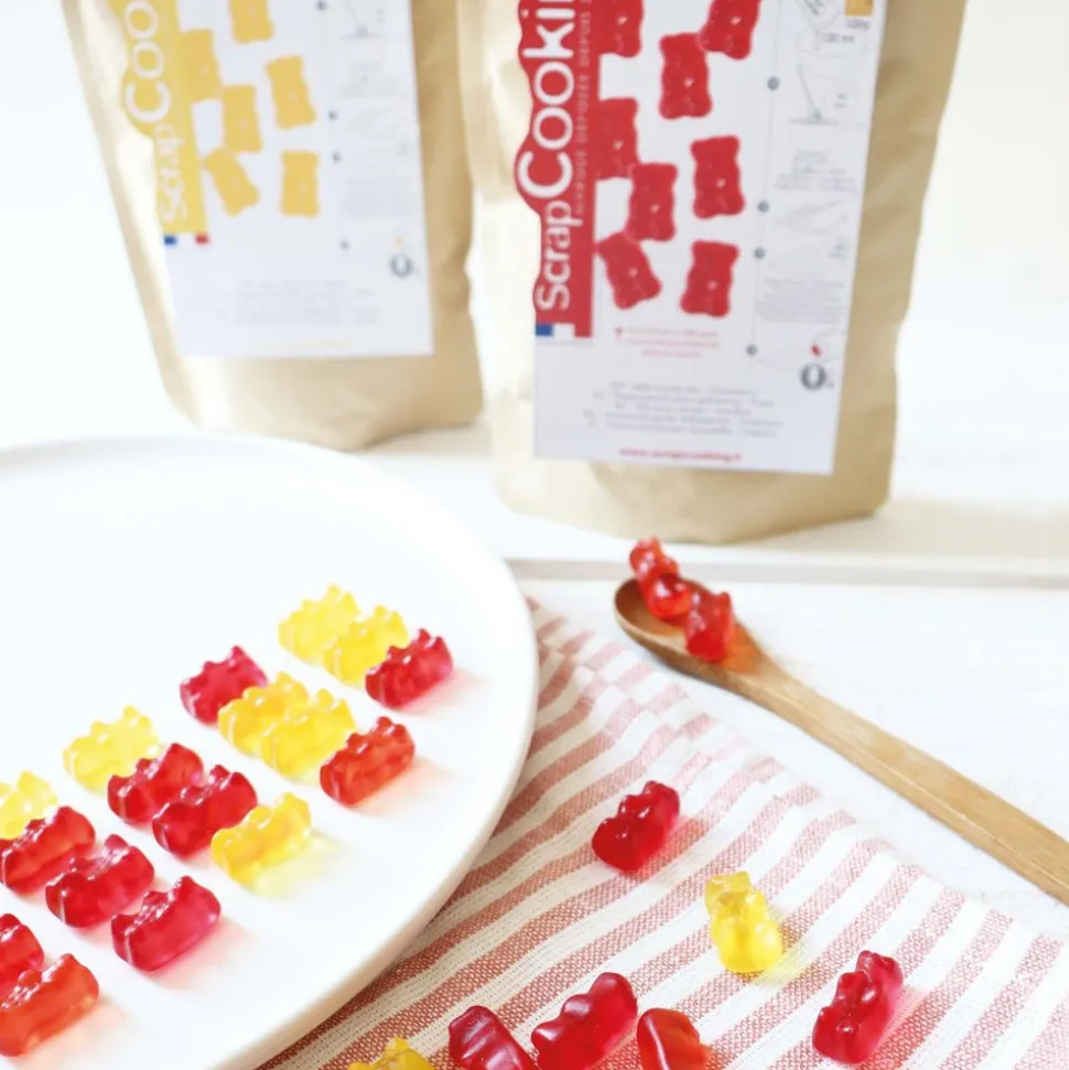 Préparation pour bonbons fraise 100g
