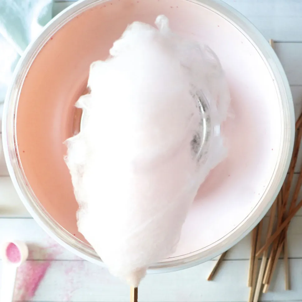 Préparation sucre rose barbe à papa 160g