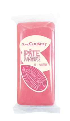 Pâte d'amandes rose 200 g
