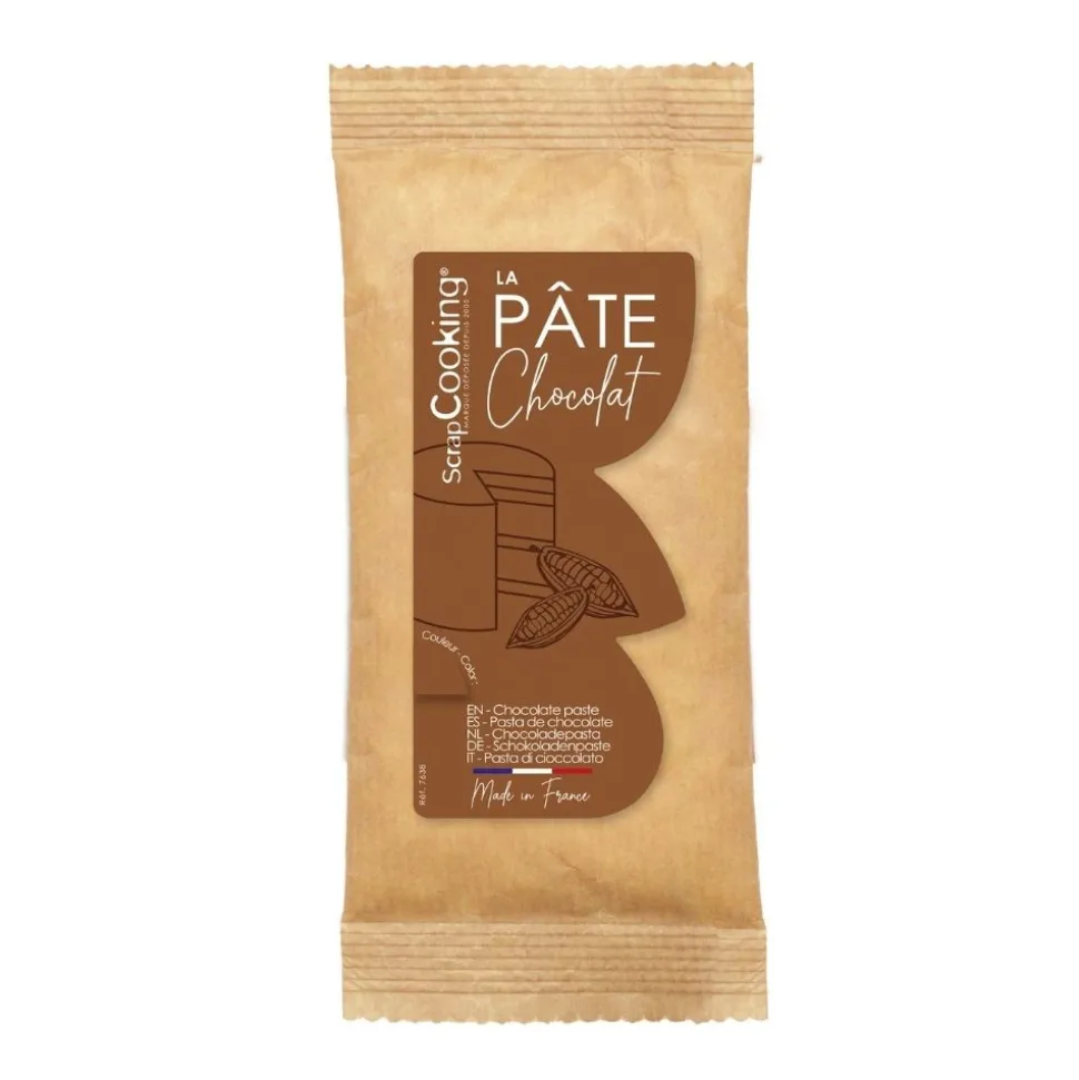 Pâte de modelage aromatisée chocolat subtile 250g