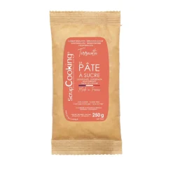 Pâte à sucre colorant d'origine naturelle Terracotta 250g