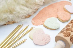 Pâte à sucre colorant d'origine naturelle Blush 250g