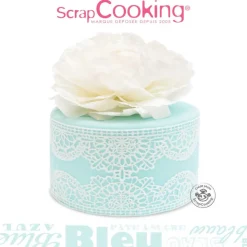 Pâte à sucre rouleau bleu ciel 36 cm