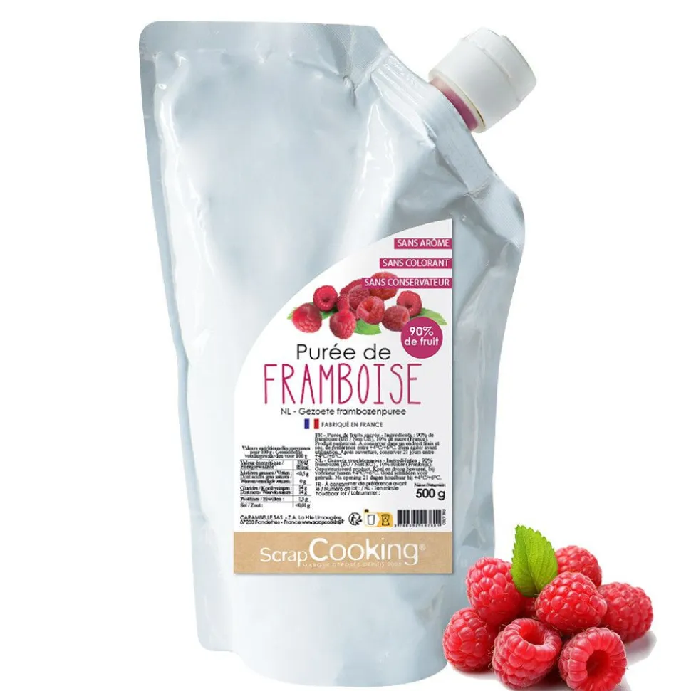 Purée de fruits Framboise
