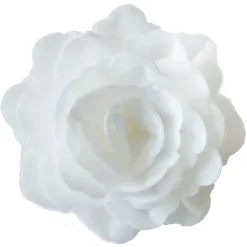 3 roses royales blanches en azyme