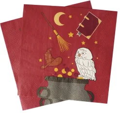 20 serviettes Sorcier