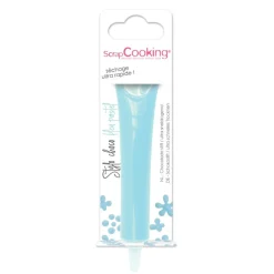 Stylo alimentaire goût choco - bleu pastel