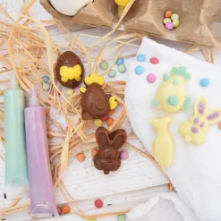 Stylo alimentaire goût choco - jaune pastel
