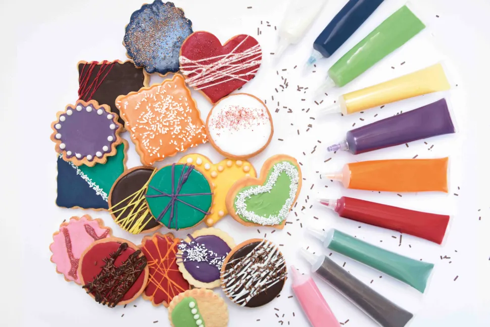 Stylo alimentaire goût choco - vert clair
