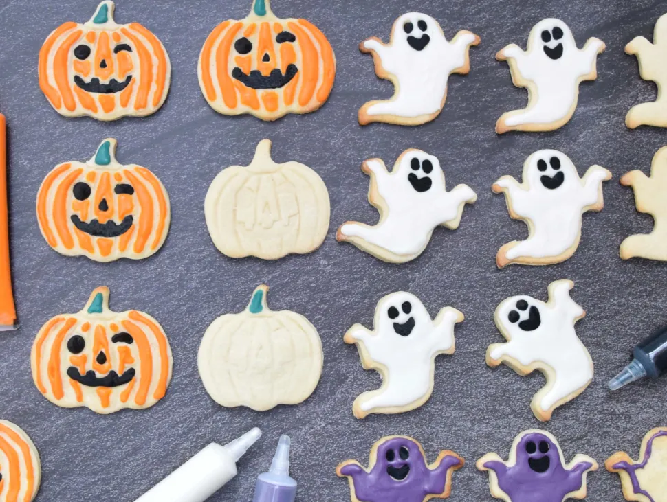 4 stylos goût choco Halloween