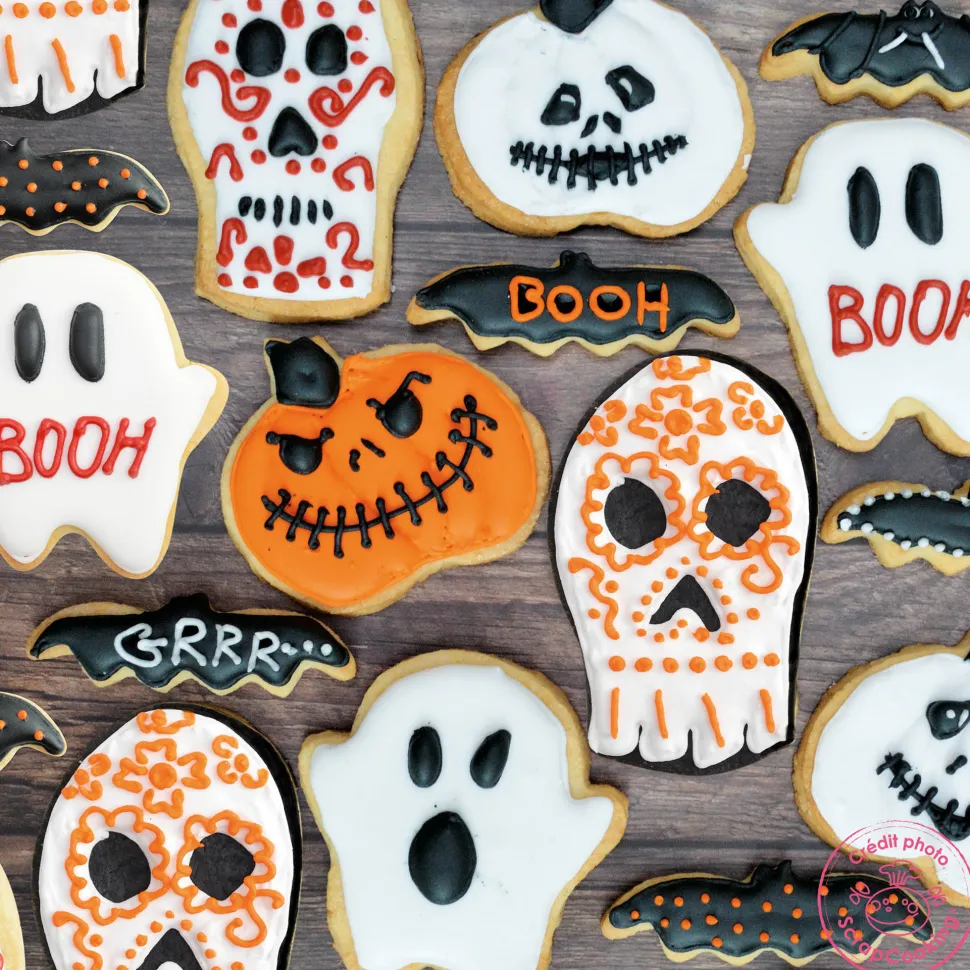 4 stylos goût choco Halloween