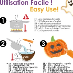 4 stylos goût choco Halloween