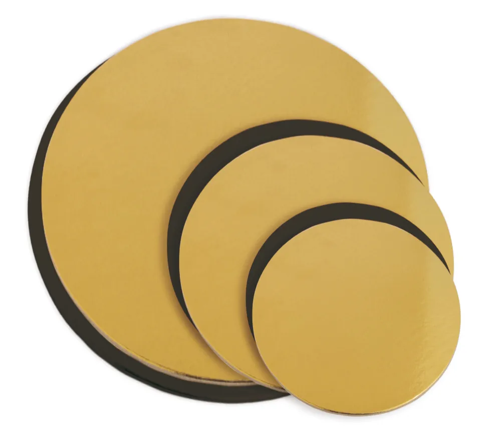 6 supports gâteaux assortis Ø14,18, 22cm