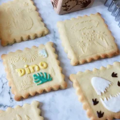 Tampon à biscuits Dinosaure et emporte pièce