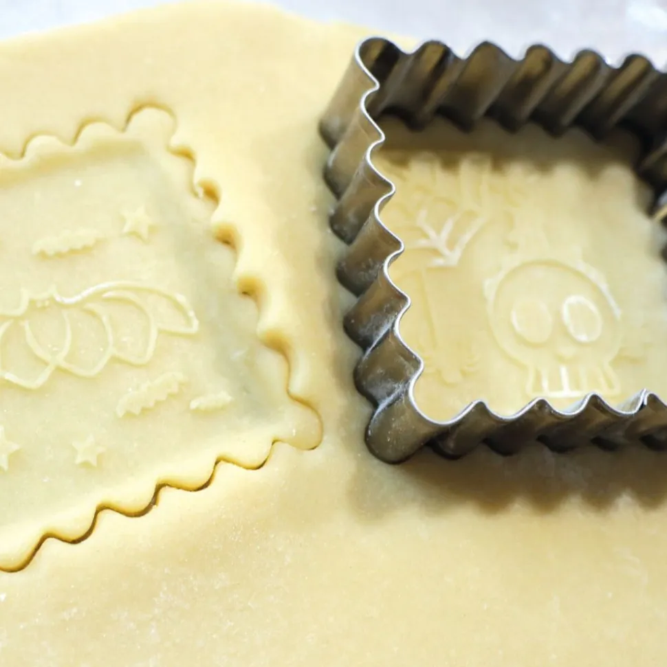 Tampon à biscuits Halloween et emporte pièce