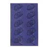 Tapis en silicone pour tuile motif feuilles de ginkgo – 10 cavités