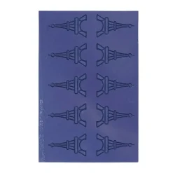 Tapis en silicone pour tuile motif Tours Eiffel – 10 cavités