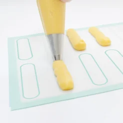 Tapis silicone en fibre de verre choux/éclair/macaron