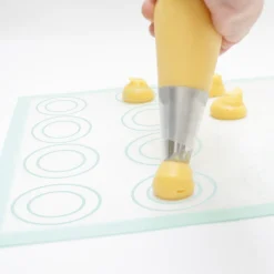 Tapis silicone en fibre de verre choux/éclair/macaron