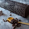 Tapis silicone pour décoration bûche en empreinte 3D Noël