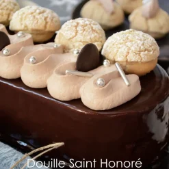 Trio de douilles pour décor de bûche